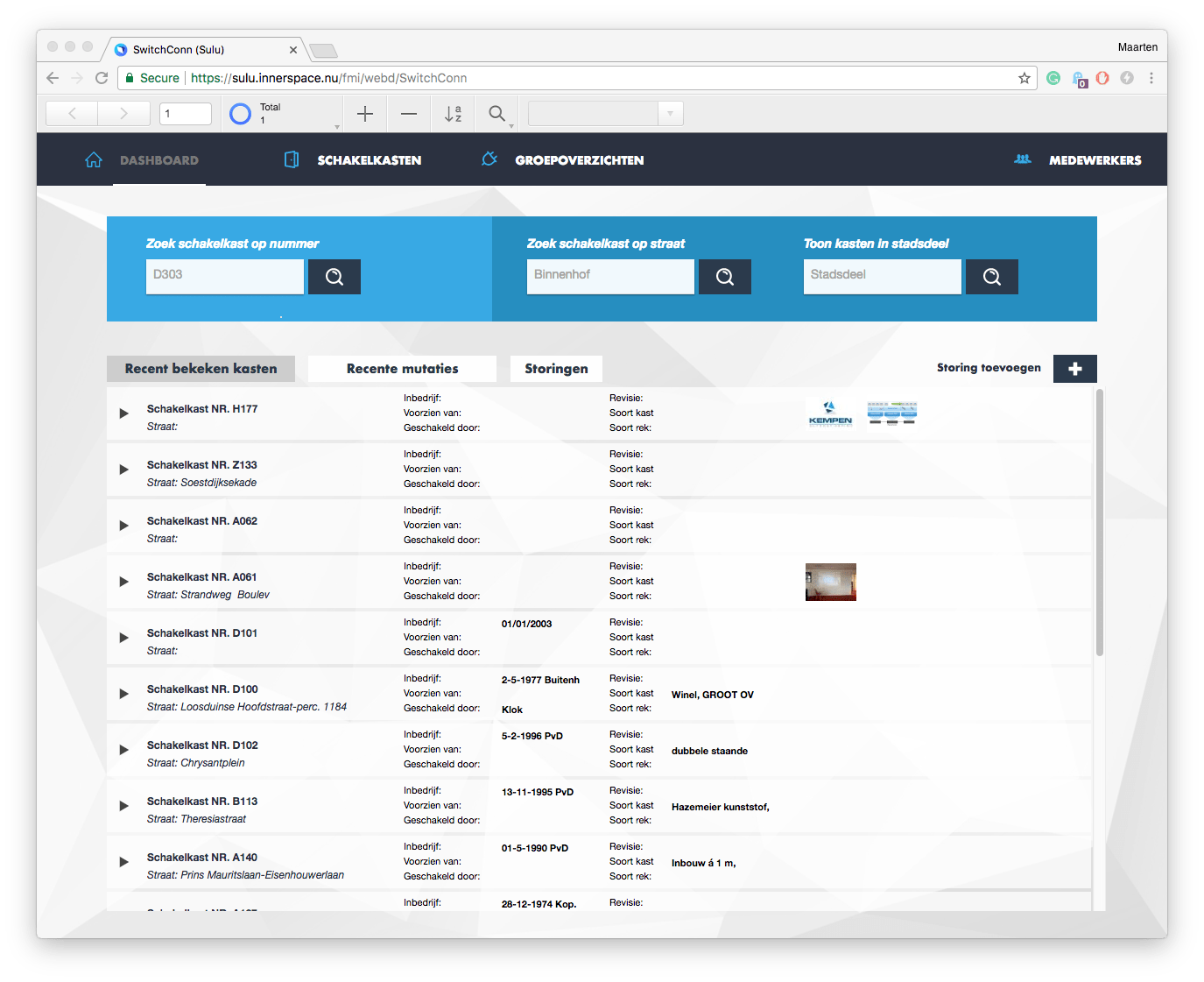FileMaker WebDirect