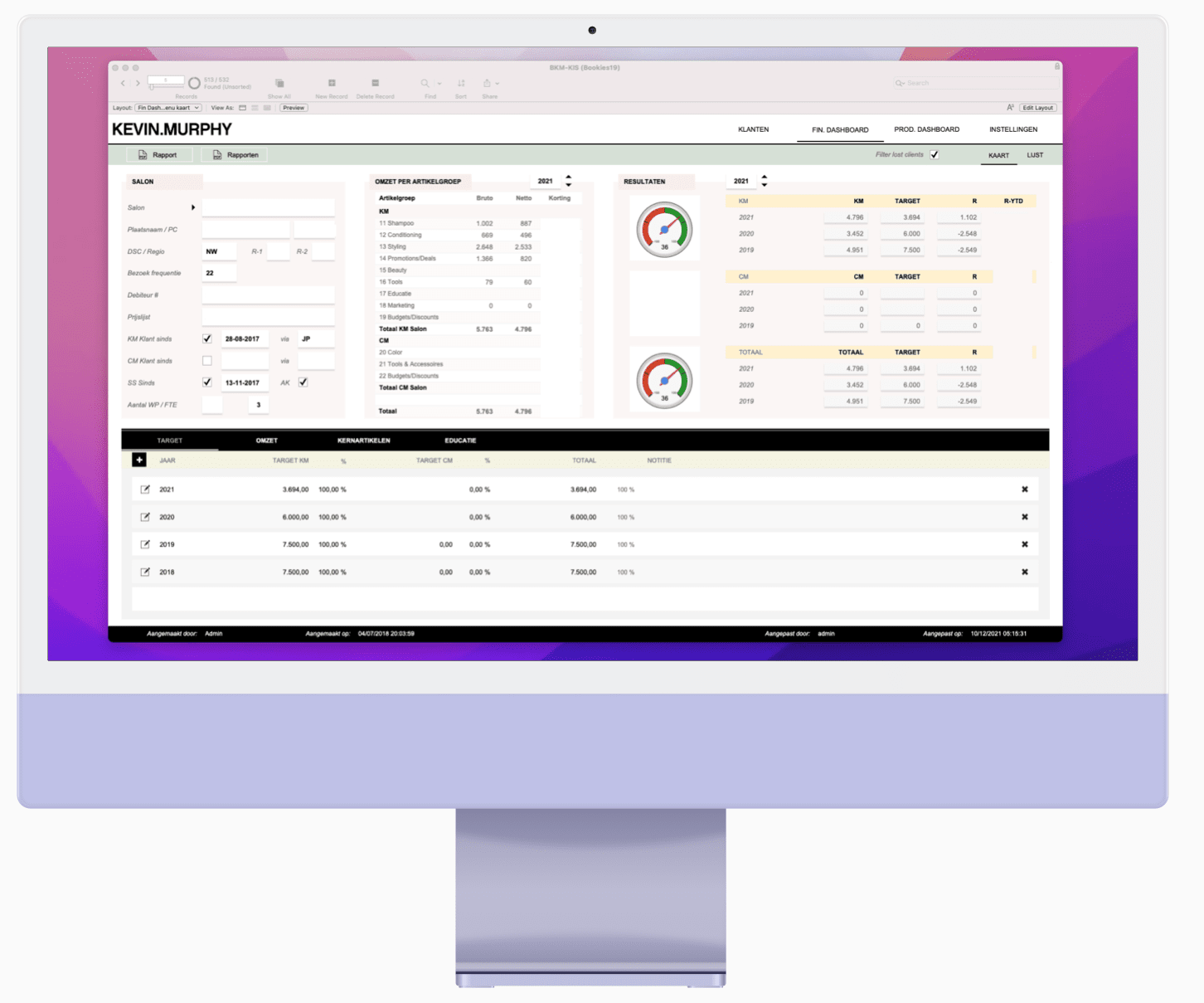 FileMaker Pro on Macbook