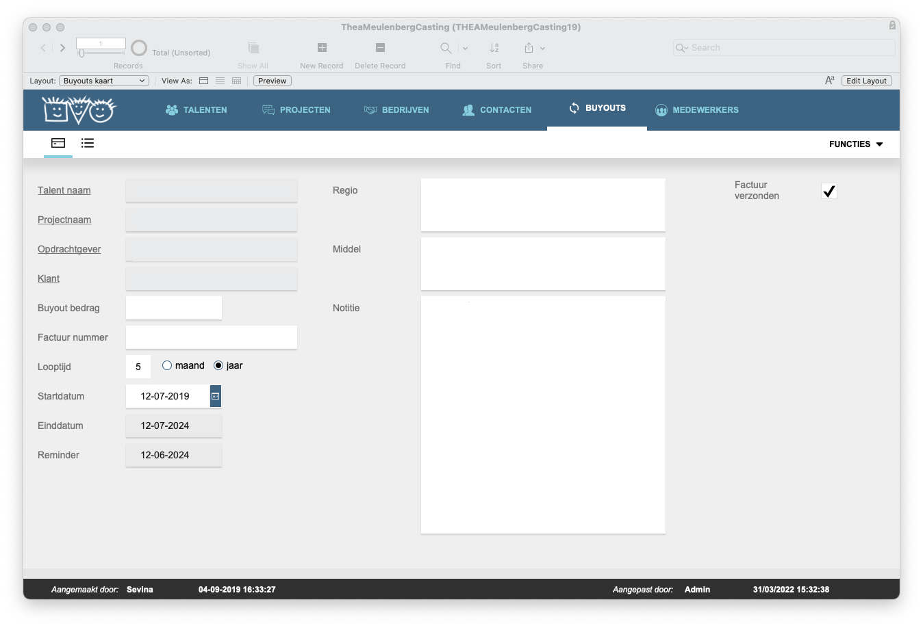 FileMaker Pro on Macbook