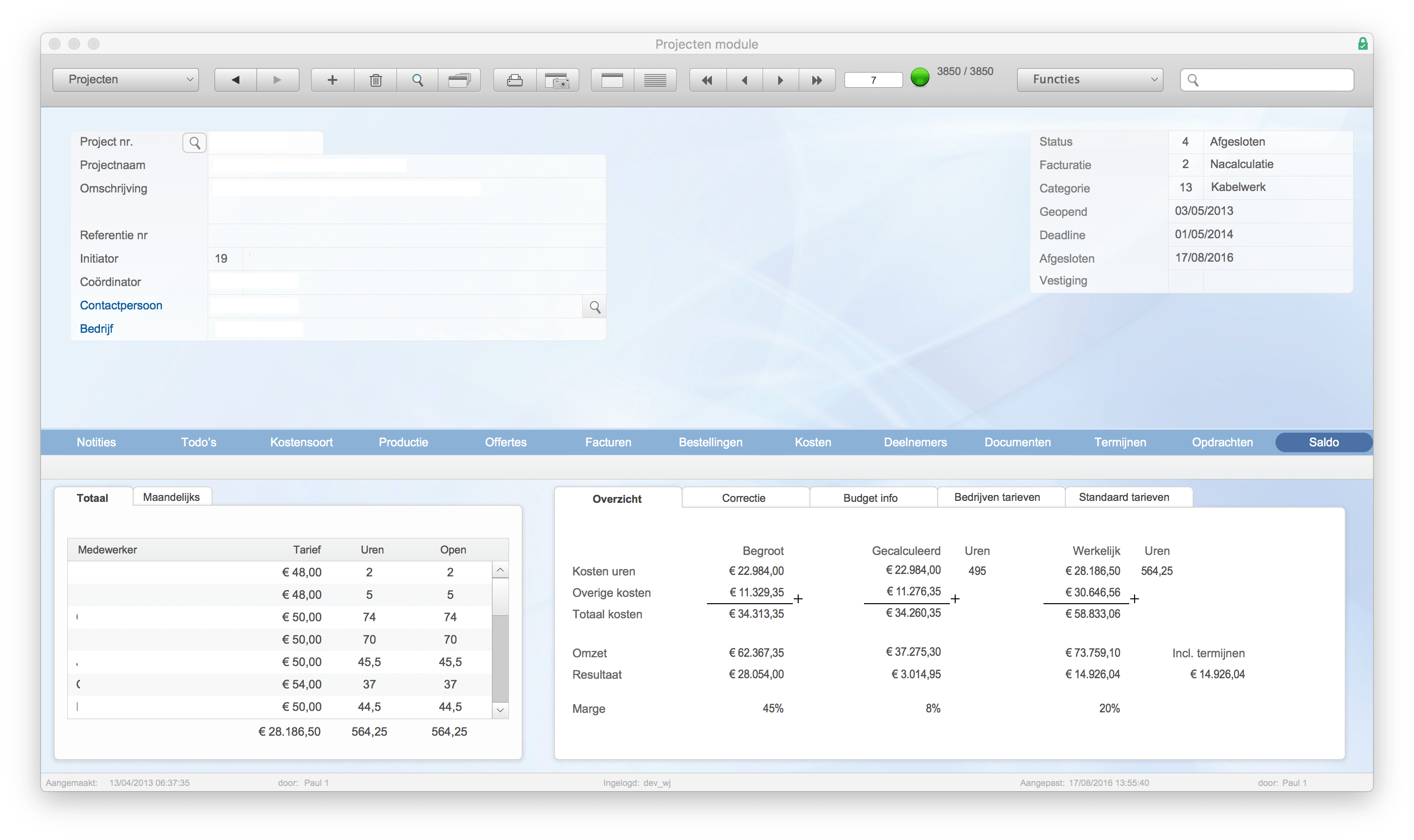 infrastructuur software